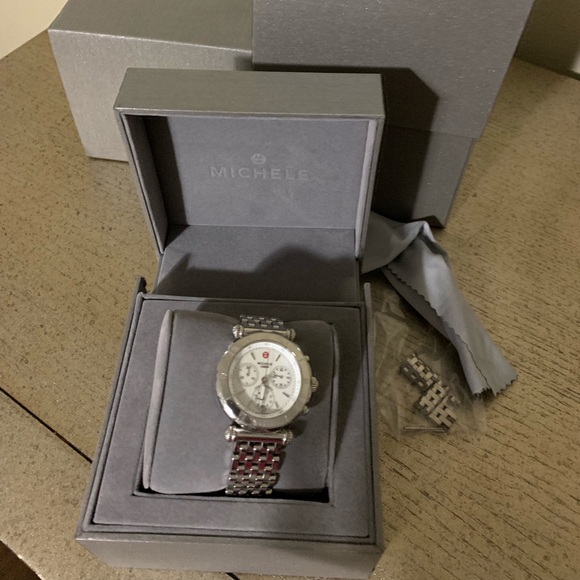 Michele Caber Chronograph watch. Used. - Picture 2 of 8